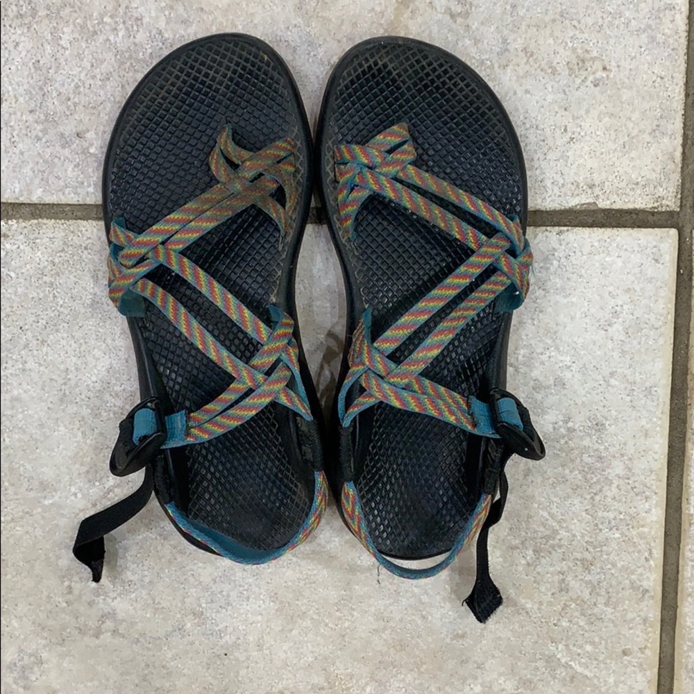 Rainbow Strap Chacos